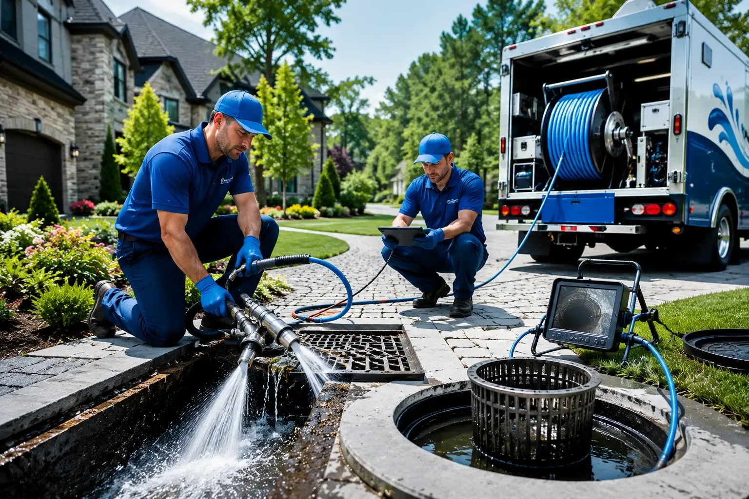 Local outdoor drain cleaning professionals in Levasy, MO